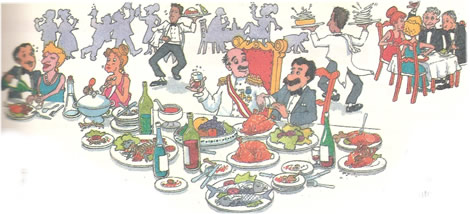 el banquete julio ramon ribeyro